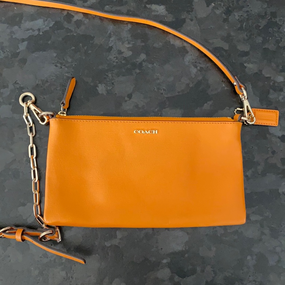 Coach crossbody/clutch handbag